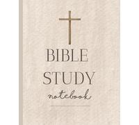 Bible study notebook: Minimal Modern, SOAP format | wide ruled, 7.5 x 9.25, 120 Pages, For women, teens, and adults