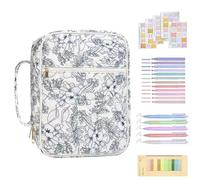 Bible Study Supplies - Algodón 30x8x23cm 11.81x3.15x9.06 pulgadas | Bible Journal Kit | Christian Learning Stationery Organizer Prayer Journal Storage Bag Church Devotional Kit For Daily Devotion