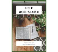 Bible Themed Word Search: 50 Puzzles to Complete with Solutions | Spiritual Brain-Boosting | 6 x 9 110 pages