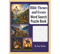 Bible Themes and Events Word Search Puzzle Book: Great Gift for Bible Lovers of All Ages | 8.5 x 11 Inches, 84 pages | Great Relaxation and Spiritual Education