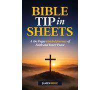 Bible Tip in Sheets: A 160 Pages Guided Journey of Faith and Inner Peace | Useful bible study guide | Bible recap journal (Bible study accessories for Women)