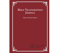 Bible Transcription Journal - New Testament Volume 2: Traditional Catholic Bible based on Douay-Rheims Version
