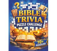 Bible Trivia Activity Puzzle Book: Word Search with Easy to Read Print about Bible, Culture, Trivia and More | 8.5x11 inches, 110 pages | 70+ Puzzles... Gift for Vacations, Holidays and Leisure Times