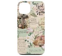 Bible Verse Christianity God Christian Collage Women Carcasa para iPhone 13