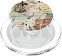 Bible Verse Christianity God Christian Collage Women PopSockets PopGrip para MagSafe