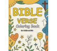 Bible Verse Coloring Book for Adults and Kids: 30 Inspiring Scriptures from the KJV to Color for Peace, Faith, and Relaxation