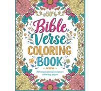 Bible Verse Coloring Book for Adults and Teens: 50 Inspirational Scripture Coloring Pages for Stress Relief, Prayer, and Christian Reflection