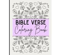 Bible Verse Coloring Book for Adults: Relaxing Scripture Coloring Pages for Stress Relief, Prayer, and Creative Worship