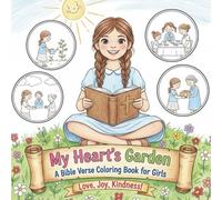 Bible Verse Coloring Book for Girls: +50 Unique Christian Bible Coloring Images for Kids with Short & Full Verses | 8.5x8.5