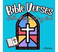 Bible Verse Coloring Book for Kids and Adults: Bold & Easy Inspirational Scripture Coloring Pages