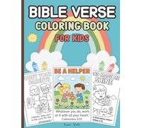 Bible Verse Coloring Book For Kids: Christian Themed Coloring, Inspirational Words To Color, Fun Activities For Kids Ages 4-8