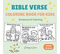 bible verse coloring book for kids: Scripture Coloring Pages for Kids to Learn God’s Word