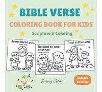 bible verse coloring book for kids: Scripture Coloring Pages for Kids to Learn God’s Word (Kids Bible Coloring Book)