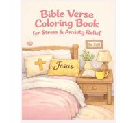 Bible Verse Coloring Book For Stress and Anxiety: 50+ Bold and Easy Scripture Coloring Pages for Stress & Anxiety Relief | A Christian Devotional with ... Thoughtful Gift for Women, Teens, and Adults