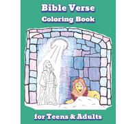 Bible Verse Coloring Book for Teens & Adults: Simple and Calming Designs with Scriptures About God's Love