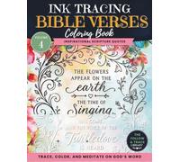 Bible Verse Coloring Book for Women: White Line Scripture Coloring Pages for Relaxation, Prayer, Meditation, Volume 4:: White Line Christian Coloring ... Prayerful Reflec (The Follow & Trace Library)