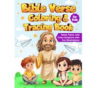 Bible Verse Coloring & Tracing Book for Kids