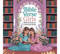 Bible Verse: Girl Bold and Easy Coloring Book