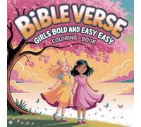Bible Verse: Girl Bold and Easy Easy Coloring Book