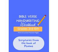 Bible Verse Handwriting Workbook