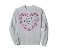 Bible Verse Saved by Grace Through Faith Scripture God Quote Sudadera
