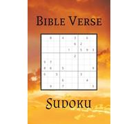 Bible Verse Sudoku: Sudoku Puzzles with Easy-to-Read Bible Verse's | 6x9 inches 110 pages | 50+ Puzzles…Gift for Vacation, Holidays and Relaxation