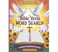 Bible Verse Word Search: Devotional Bible Verse Puzzle to Grow Faith and Courage for Adults, Seniors & Teens | The Perfect Christian Gift