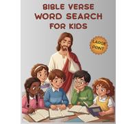 Bible Verse Word Search for Kids: Fun & Easy Puzzles with Scripture!