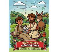 Bible verses coloring book: Cute illustrations | happy shapes | 30 page coloring book | fun bible coloring book