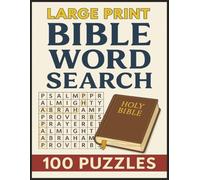 Bible Word Search 100 Large Print Puzzles: Large Print • 100 Puzzles from Scripture