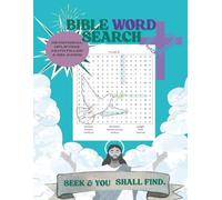 BIBLE WORD SEARCH: 50+ Puzzles: Large Print Puzzles | Relax and Reflex with Faith-Based Puzzles | Inspirational | Spiritual Brain-Boosting Word Search ... | Perfect For Adults, Seniors, and Teens.