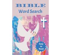 Bible Word Search: 50+ Puzzles with Easy to Read Print about Faith, Spiritual and more | 6x9 inches, 109 pages | 50 puzzles...Gift for Holiday, Church Events and Relaxation