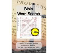 Bible Word Search: 50 puzzles with hidden verse to spread your knowledge about Scripture | 6 x 9 inches optimal size | Vol2