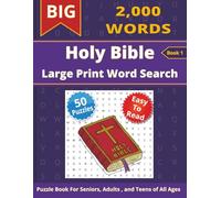 Bible Word Search: A Christian Activity Book Featuring 2,000 Biblical Words - Perfect for All Ages and Quiet Reflection