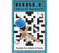 Bible Word Search: Bible Word Search- Easy-to-Read Print about Inspiring Bible, Events, People, Places, Locations and More | 6x9 inches, 110 pages | 55 Puzzles ...to Deepen your Spiritual Journey