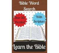 Bible Word Search: Bible Word Search Puzzle Book: Word Searches with Easy to Read Print about Bible, scripture and more | 6x9 inches, 64 pages | Gift for Vacations, Holidays and for Church