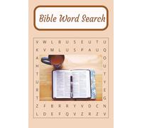 Bible Word Search: Bible Word Search Puzzle - Easy to Read Word Search about the Bible, Faith, and Scripture