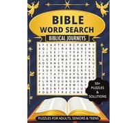 Bible Word Search: Biblical Journeys: Biblical Journeys, Puzzles Inspired by Bible Stories, People, and Places | Easy to Read Print Christian Activity ... for Vacations, Holidays and Free, Times.