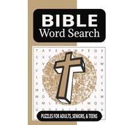 Bible Word Search Book: 55 Easy Bible Themed Word Find Puzzles for Adults, Seniors, and Teens