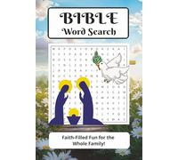 Bible Word Search Book: Easy to Read Print about The Bible, Christianity, Religion and More I 6x9 inches, 110 pages I 50+ Puzzles...Gift for Vacations, Holidays and Relaxing Times