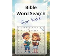 Bible Word Search Book for Kids!: Puzzles with Easy to Read Print about the Jesus, God and More | 6x9 inches, 110 pages | 55 Puzzles, 495 Unique Words
