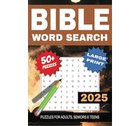 Bible Word Search Book: Large Print Bible Themed Word Find Puzzles for Adults, Seniors and Teens (The Bible Word Search Collection)