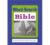 Bible Word Search Book: Large Print Puzzles from Scripture: A Brain-Boosting Word Puzzle Book with Solutions Included for Teens, Adults and Seniors