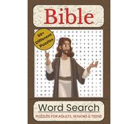 Bible Word Search Book: Word Searches with Easy to Read Print about the Bible, Jesus, Gospel and More |6x9 inches, 110 pages|50+ Puzzles … Gifts for Vacations, Holidays and Leisure