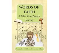 Bible Word Search Book: Words of Faith: Puzzles with Easy to Read Print about Bible, Christianity, Religion and More | 6x9 inches | 50+ Puzzles ... Gift for Vacations, Holidays and Spare Time.