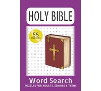 Bible Word Search Books: Faith-Based Puzzle Activities for Relaxation, Reflection, and Scripture Inspiration | Word Search for Adults