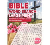 Bible Word Search for Adults: Bible Verses and Word Search of Divine Wisdom