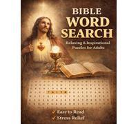 Bible Word Search for Adults: Find Peace, Strengthen Faith & Enjoy Quiet Moments with Every Puzzle