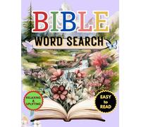 Bible Word Search for Adults, Teens, and All Ages: Large Print Christian Puzzle Book with Verses for Relaxation and Spiritual Growth