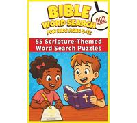 Bible Word Search For Kids Ages 6-12: 55 Scripture-Themed Word Search Puzzles
